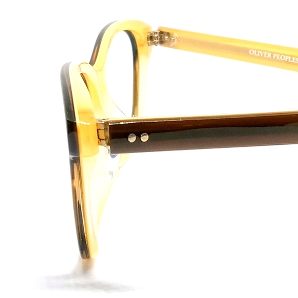 OLIVER PEOPLE'S "ASHTON" EYEGLASSES FRAME: - Picture 4 of 16